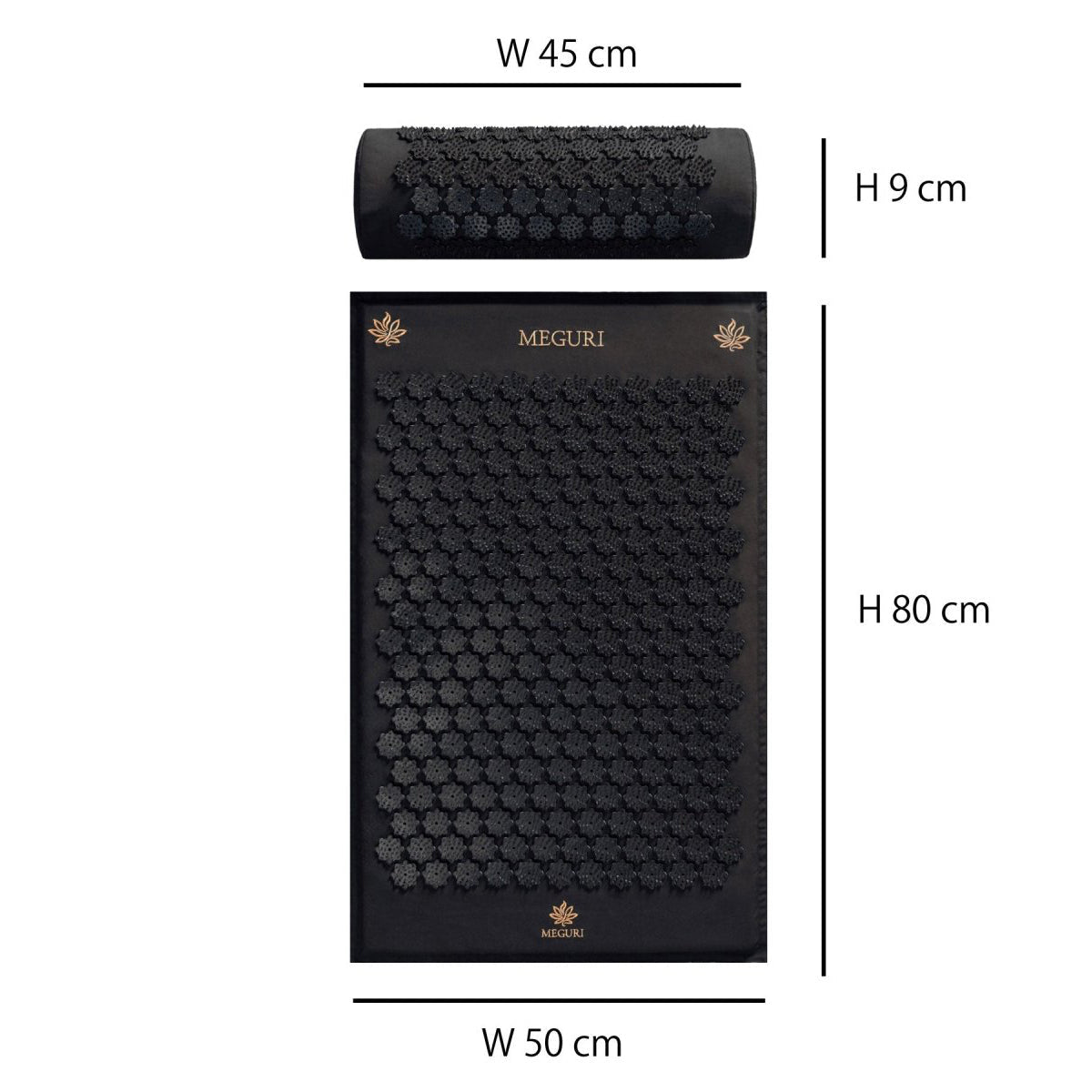 MEGURIマット& ピロー(ブラウン) 特別価格！！ - MEGURI